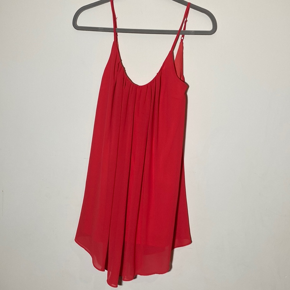 Red tunic